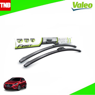 Valeo Flat Blade ใบปัดน้ำฝน Mazda 2 skyactive มาสด้า สอง สกายแอคทีฟ ปี 2014-2018 24/14