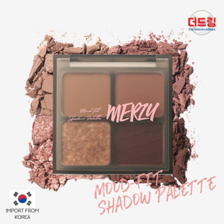 (นำเข้าจากเกาหลี) Merzy Mood-Fit Shadow Palette