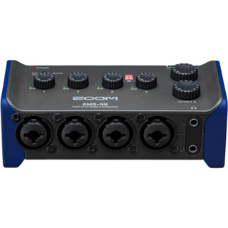 Zoom AMS-44 *ของแท้รับประกัน1ปี* ออดิโออินเตอร์เฟส 4x2 USB-C Audio Interface, Record/ Stream, Loopback, Computer /Mobile