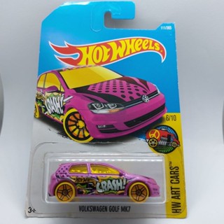 รถเหล็ก Hotwheels VOLKSWAGEN GOLF MK7 (ib39)