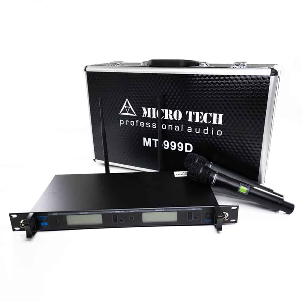Microtech MT-999D wireless microphone UHF