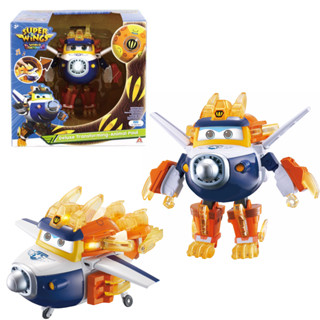 Super Wings S6 Deluxe Transforming Paul  ของเล่นหุ่นแปลงร่างซุปเปอร์วิงส์ พอล รหัสSW760925