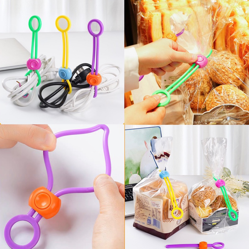 พร้อมส่ง PP ที่รัดของ strap สายรัดของ ยางรัดของ ที่มัดของ ที่เก็บของแบบมัด สายรัด สายมัด รูดเก็บของ ใช้งานสะดวก 60007
