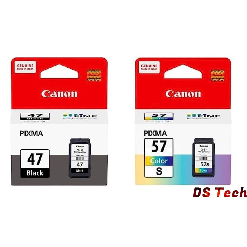 Canon PG-47 BLACK / CANON CL-57 COLOR / CANON CL-57s COLOR  Original