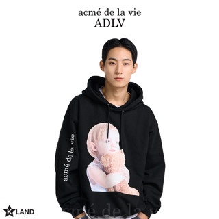 ADLV ( acmé de la vie) BABY FACE PEARL NECKLACE GIRL HOODIE (ADL22HD0051U)