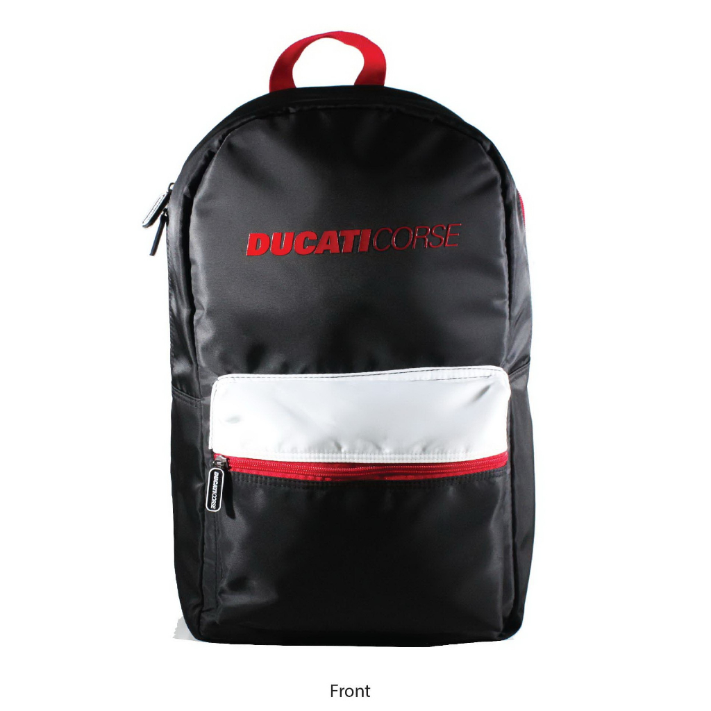 Ducati กระเป๋าเป้ดูคาติ 18 นิ้วลิขสิทธิ์แท้ ขนาด 28x47x15 cm.DCT49 137