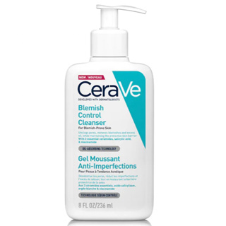 พร้อมส่ง CeraVe Blemish Control Cleanser gel เซราวี เบลมมิช คลีนเซอร์ 236 มล.