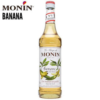 (AI-Market) น้ำเชื่อม MONIN กลิ่น “ Banana” บรรจุขวด 700 ml โมนิน ไซรัปกล้วย (Monin Banana Syrup 700 ml.)