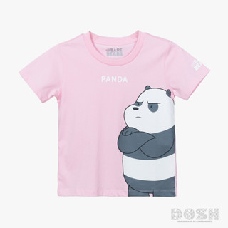 DOSH KIDS:UNISEX T-SHIRTS WE BARE BEARS เสื้อยืดเด็ก คอกลม แขนสั้นFBBBT5026-LP