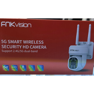 FNKvision กล้องวงจรปิดไร้สาย Wi-Fi IP Camera หมุนได้ 360°ภายนอก กันน้ำ รุ่น FNK-D2