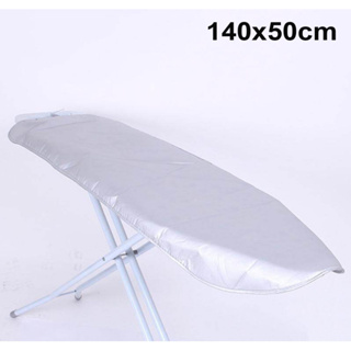 ผ้ารองรีดผ้า Ironing Board Cover size 140x50cm ผ้ารองรีดใหญ่ ผ้ารองรีด ผ้ารองรีดโต๊ะ แผ่นรองรีด ผ้าคลุมรองรีดT1369