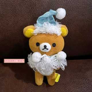 พวงกุญแจตุ๊กตา Rilakkuma Kira Kira Christmas Mascot (ปี 2008) * สภาพดี