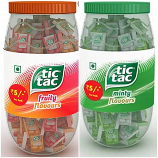 Tic Tac Jar  fruity &amp; minty บรรจุในขวดโหล ใหญ่มาก คุ้มสุดๆ!!