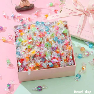 พร้อมส่งจากไทย🇹🇭 ทอฟฟี่ ทอฟฟี่มินิ รสผมไม้รวม 50-100เม็ด 🍬ลูกอม กระดาษแก้ว สีสันสดใส ลูกอม ขนมเทศกาล ขนมยุค 90