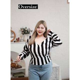 🔥Plussize🔥เสื้อคนอ้วน🔥 L40-46   XL46-50