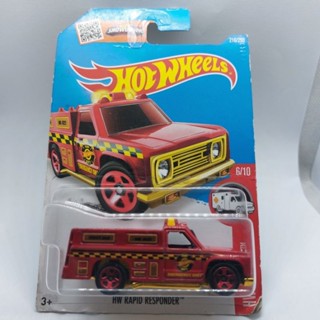 รถเหล็ก Hotwheels HW RAPID RESPONDER (ib39)