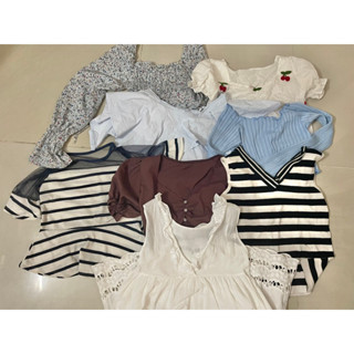 เสื้อครอป น่ารัก มีหลายแบบ มือ2
