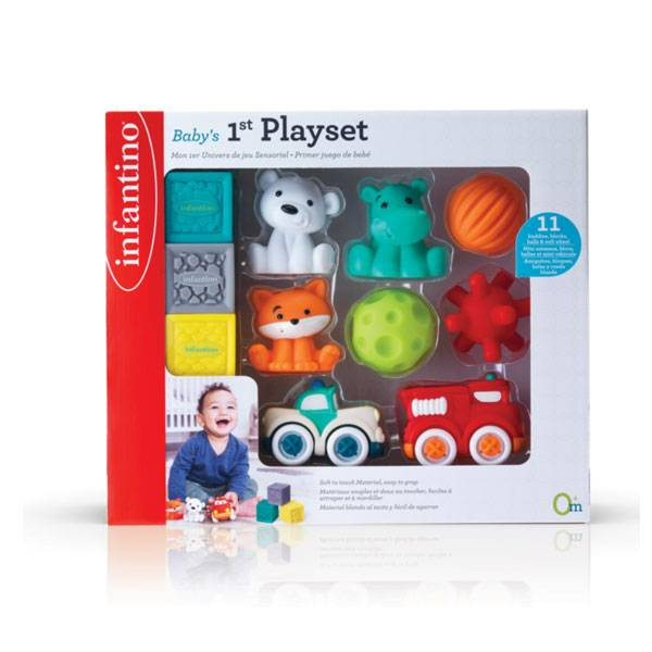 Infantino : Baby's 1st Playset - ชุดของเล่นเสริมพัฒนาการ