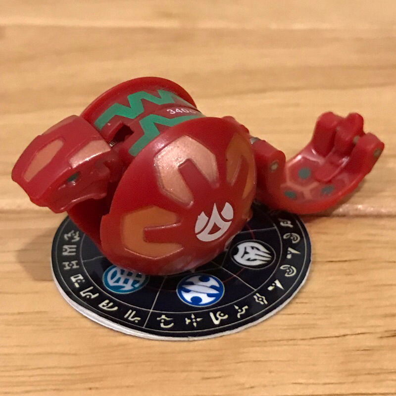 Bakugan Pyrus Serpenoid B1 บาคุกันงู ธาตุไฟขนาด B1