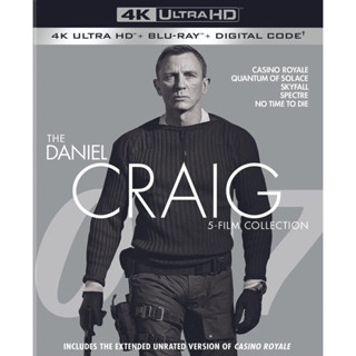 [Pre-Order] 007: The Daniel Craig 5-Film Collection 4K Blu-ray