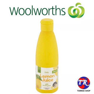 นำเข้าจากออสเตรเลีย🇦🇺น้ำเลมอนและน้ำมะนาว99.9%woolworths lemon juice &amp; lime juice 250ml.