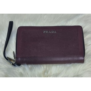 กระเป๋าคล้ชแบรนด์Prada แท้