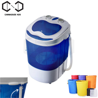 Magic Bubble สำหรับทำคีฟ 6lbs Capacity Mini Washing Machine w/Spin Cycle Basket Micron bubble bag