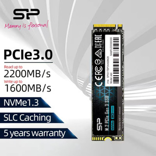 128GB / 256GB / 512GB SSD (เอสเอสดี) SILICON POWER A60 NVMe PCIe Gen3x4 M.2 2280 ประกัน 3 ปี