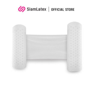 SiamLatex Twinie หมอนกันตก ทารก ผลิตจากยางพารา ปลอกกันไรฝุ่น ผ้า 2 ชั้น ลายการ์ตูน ถอดซักได้