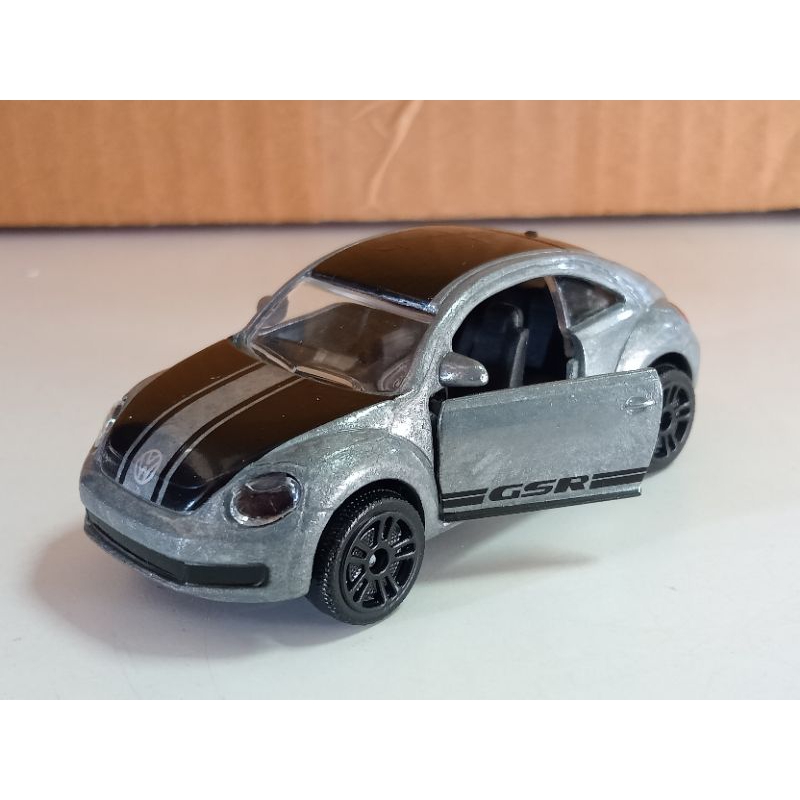 Majorette VW Beetle. Silver