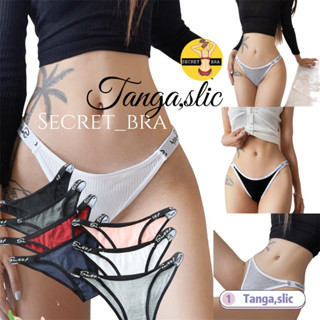 NEW กางเกงใน แฟชั่น secret Tanga,slic เอวต่ำ เซ็กซี่ เขาเว้าสูง ผ้าคอดตอนนิ่มๆ 2 รุ่น