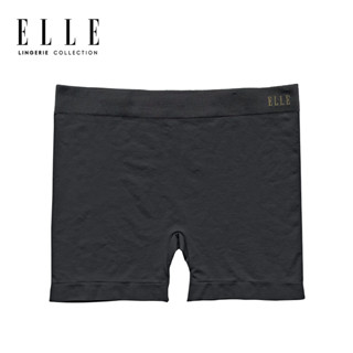 ELLE Lingerie I Panty กางเกงขาสั้นกันโป๊ผ้า Spendex I LP1103BL