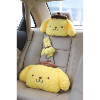 หมอนอิง หมอนรองคอในรถ เบลท์ pompompurin