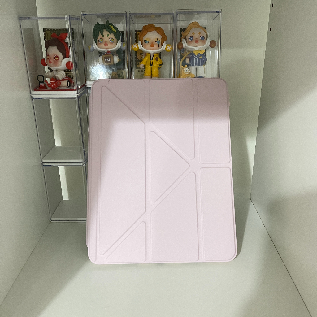 เคสไอแพด ประเภท Y วัสดุอะคริลิค For gen9/gen8/gen7 10.2 Air3 10.5 Air4/Air5 10.9 pro11 2020/2018พร้อมช่องเสียบปากกา ราคา ถูกที่สุด ดีลบีเคเค แกลเลอรีภาพที่ 3