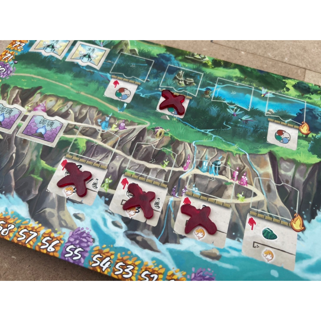 [Acrylic] Bitoku Board Game [TH/EN]: Hikaru Marker Token - ชุดอัพเกรดโทเค่นสำหรับเกมราชาภูต