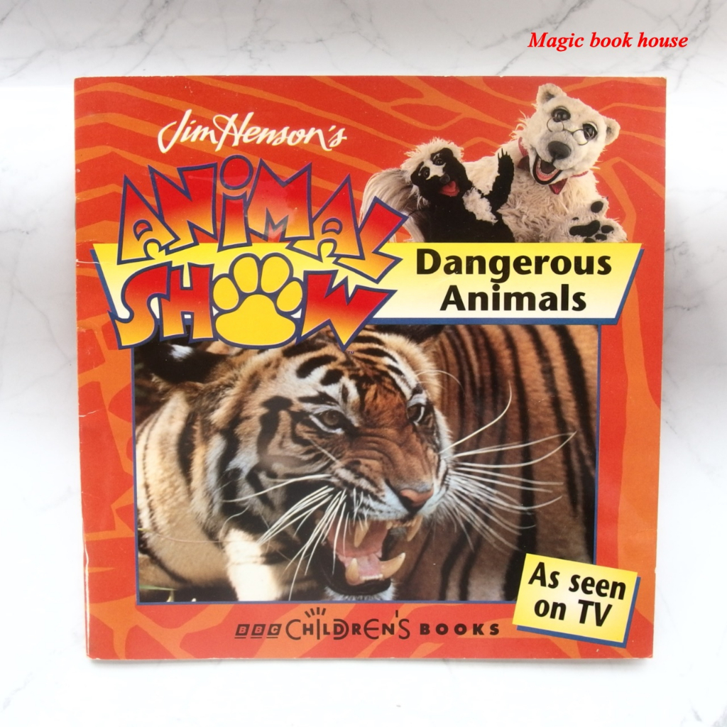ANIMAL SHOW Dangerous Animals : หนังสือความรู้ ภาษาอังกฤษ (มือสอง) ปกอ่อน ขนาด เล่มกลาง สภาพ ดี-ดีมา