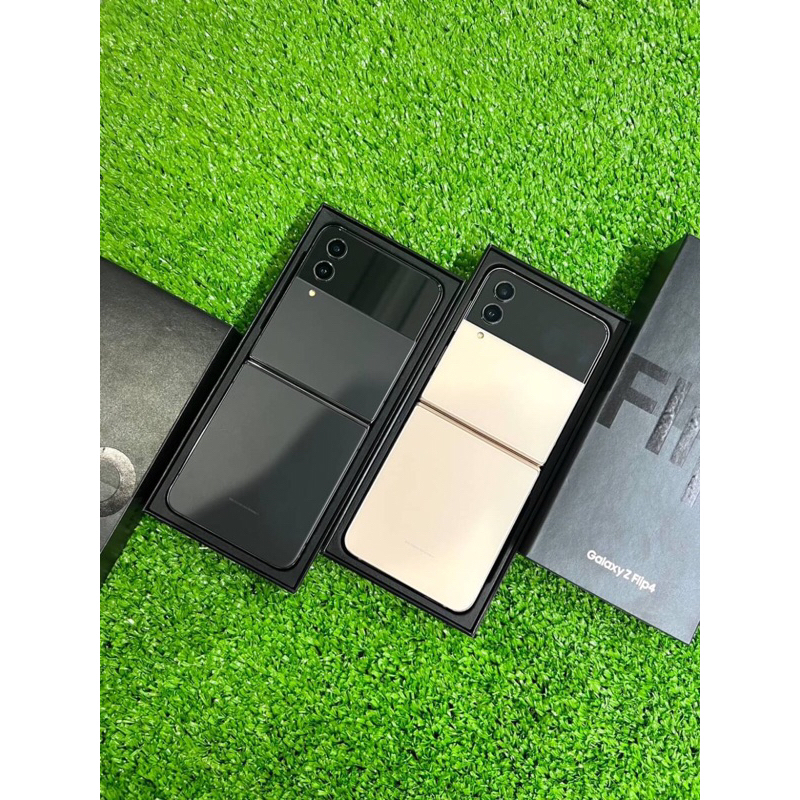 Samsung Z Flip 4 5G สีดำ 8/128GB Snapdragon 8+ Gen 1 (อิมี่: 4841)