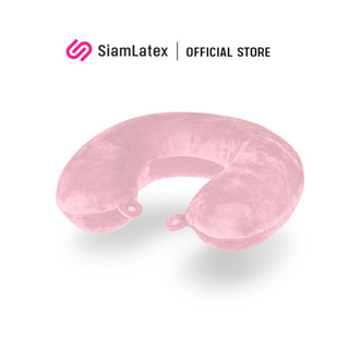 SiamLatex หมอนหนุนคอ หมอนรองคอในรถ หมอนรองคอใยสังเคราะห์ Colly นุ่ม ฟู ผ้านิ่ม รองรับต้นคอ ช่วยระบายอากาศ หมอนรองคอรถ หมอนรองคอเพื่อสุขภาพ