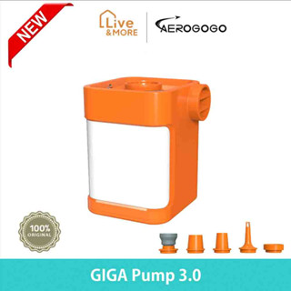 [สินค้าพร้อมส่ง] GIGA Pump 3.0 ปั้มลมไฟฟ้าแบบไร้สาย 3-in-1 รุ่น P3G-01