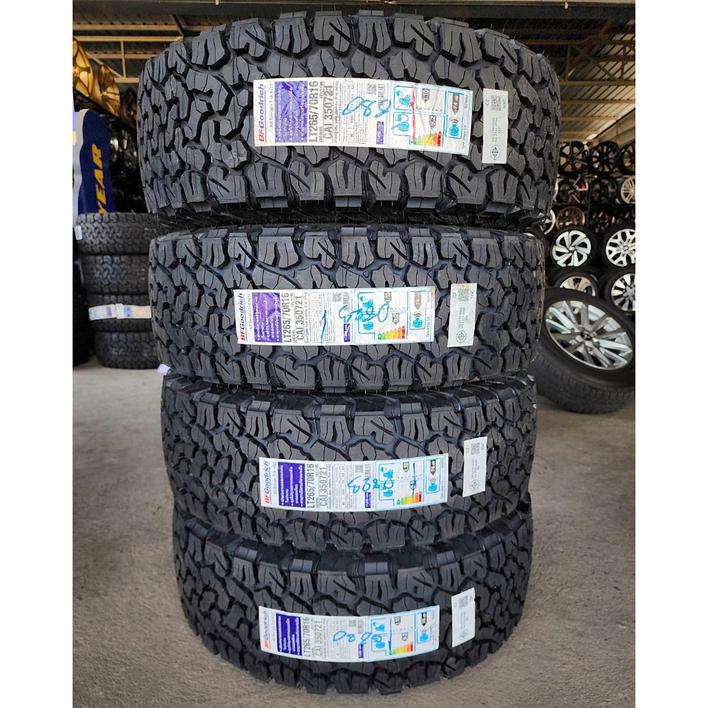 🔴 ยาง "#บีเอฟกู๊ดริช" BFGoodrich All-Terrain T/A KO2  ผลิตไทย 🇹🇭🇹🇭 - 265/70R16 ปี 23, - 265/75R16 ปี