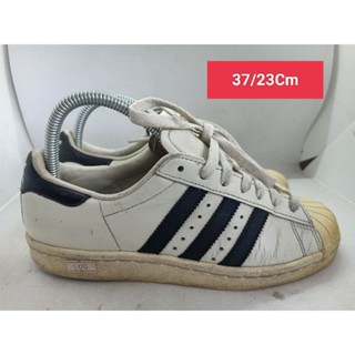 Adidas Size 37 ยาว 23 รองเท้ามือสอง ผู้หญิง ผู้ชาย ผ้าใบ แฟชั่น ทำงาน ลำลอง เดิน  เที่ยว วิ่ง ออกกำลังกาย