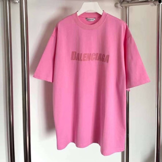 BALENCIAGA CAPS FLATGROUND T-SHIRT เสื้อยืดคอกลมแขนสั้น แบรนด์บาลองเซียก้า