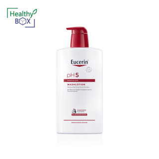 EUCERIN PH5 WashLotion 1000 ml. โลชั่นอาบน้ำถนอมผิว