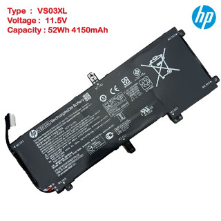 (ส่งฟรี ประกัน 1 ปี) HP แบตเตอรี่ โน๊ตบุ๊ก HP Envy 15-AS000 Serie 15-as032TU 15-as101ng 849047-541 VS03XL ของแท้