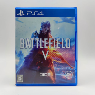 BATTLE FIELD V 5 [JP] แผ่นแท้ PlayStation 4 PS4 แผ่นสภาพดี มีกล่องใสสวม เพื่อเก็บสะสมให้