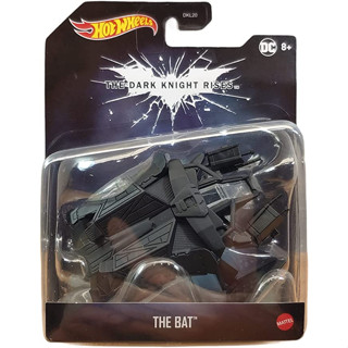 โมเดลรถแบทแมนฮอทวีล Hot Wheels DC Comics Premium 1:50 Scale Batman Wave 3 - The Dark Knight Rises "The Bat"