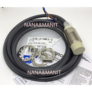 E2E-X10ME2-Z Proximity sensors หัว M18 ระยะจับ 10MM NPN NC ไฟ 12 to 24VDC 3สาย