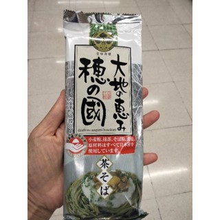 Aoifoods Daichi No Megumi Honokuni Cha Soba เส้นโซบะแห้งผสมชาเขียว 240กรัม