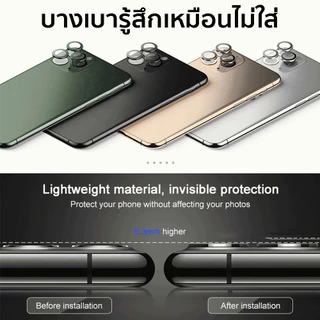 1 ชุด ฟิล์มกล้องสำหรับ ฟิล์มกล้อง for iphone 17 16 15 14 13 12 11 Pro Max Air 12 13 Mini 16Plus กระจกกล้อง กล้องหลัง