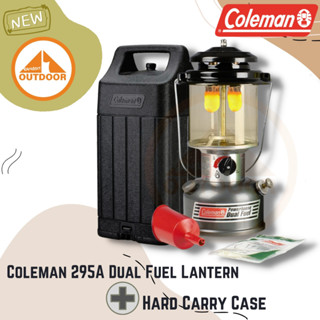 Coleman 295 Dual Fuel Lantern + เคส Hard Case ตะเกียงนำ้มัน 2 ไส้พร้อมเคสของแท้จากโคลแมน